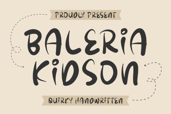 Baleria Kidson: A Playful Handwritten Font for Web Design