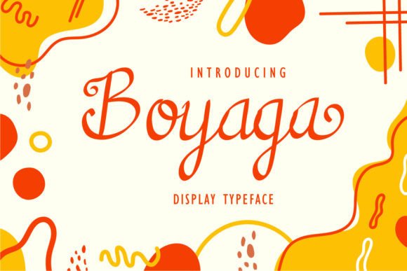 Boyaga: A Fun and Quirky Handwritten Font for Your Brand