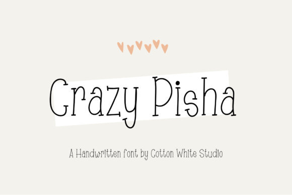 Bring Your Handmade Creations to Life with Crazy Pisha Font