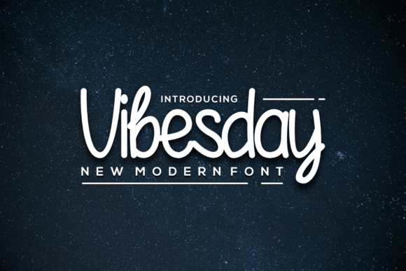Bring Your Handmade Creations to Life with Vibesday Font