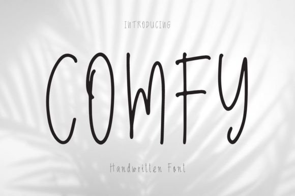 Comfy: The Handwritten Font for Engaging Visuals