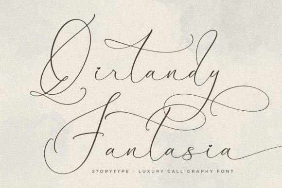 Discover the Elegance of Qirtandy Fantasia Font