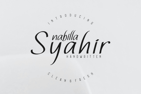 Elevate Your Editorial Design with Nabilla Syahir Font