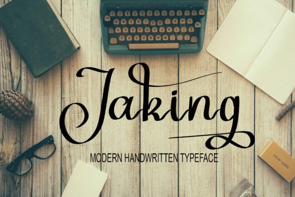 Enhance Your Brand with Jaking: A Versatile Script Font