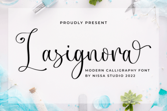 Enhance Your Brand with Lasignora: A Refined Script Font