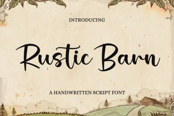 Enhance Your Campaigns with Rustic Barn Font