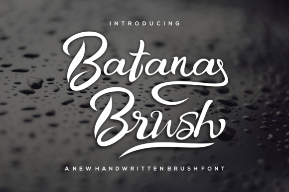 Enhance Your Web Design with Batana Brush Font
