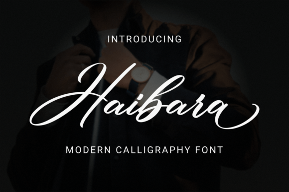 Haibara: The Elegant Script Font for Editorial Design