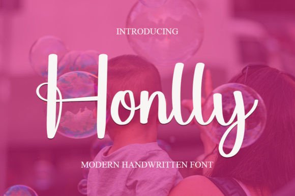 Honlly: A Versatile Handwritten Font for Crafters