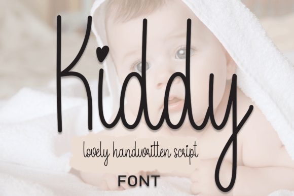 Kiddy: A Charming Handwritten Script Font for Editorial Design