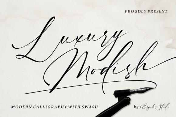 Luxury Modish: A Font for Elegant Publishing