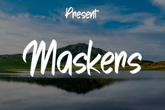 Maskers: The Perfect Script Typeface for Modern Marketers