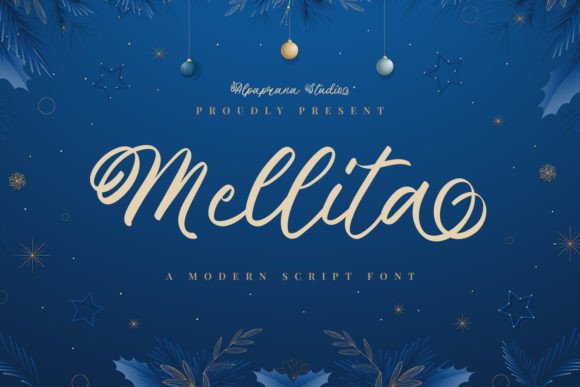Mellita: A Modern Script Font for Elegant Web Design