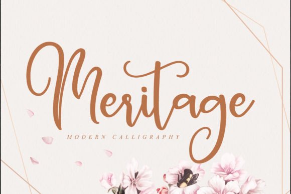 Meritage: A Handwritten Font for Modern Web Design