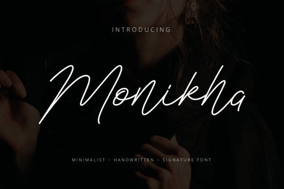 Monikha: A Handwritten Font for Editorial Elegance