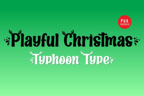 Playful Christmas: A Charming Font for Creative Branding