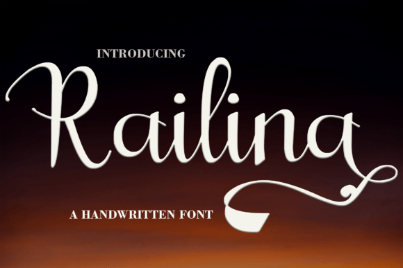 Railina: A Script Font with Elegant Charm