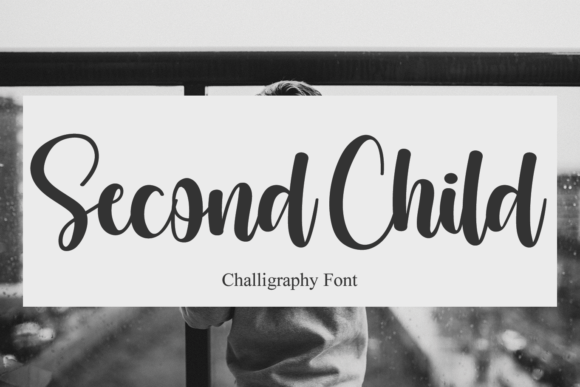 Second Child: A Handwritten Font for Editorial Elegance