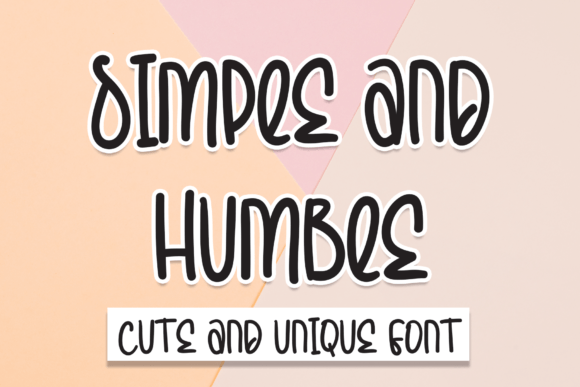 Simple and Humble: A Font for Polished Brand Visuals