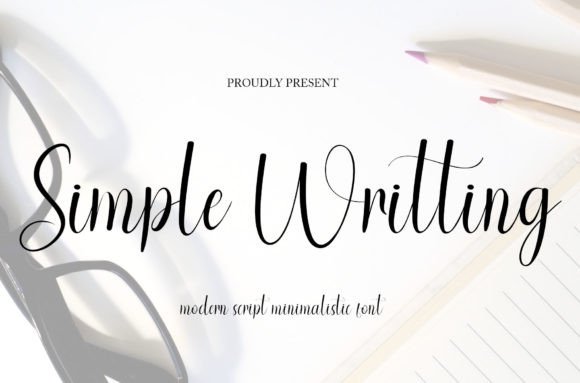 Simple Writting: A Modern Handwritten Font for Editorial Design