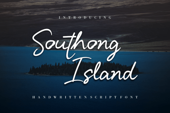 Southong Island: A Stylish Handwritten Script Font for Creative Projects