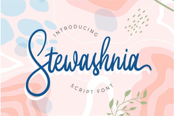Stewashnia: A Charming Script Font for Elegant Branding