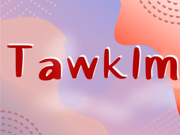 Tawklm: A Fun and Quirky Handwritten Font for Creative Projects