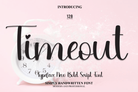 Timeout: A Cursive Font for Engaging Visuals