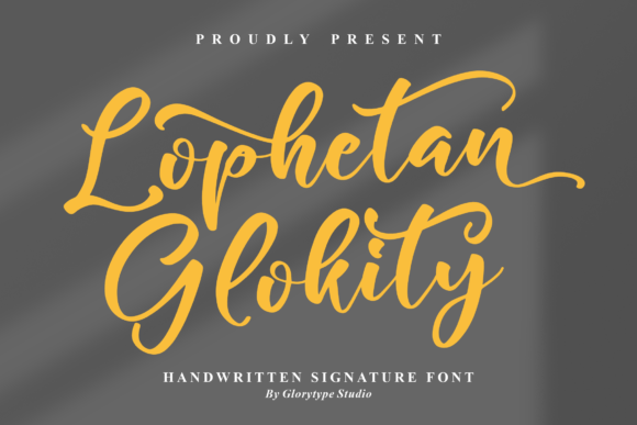 Transform Your Brand with Lophetan Glokity Font