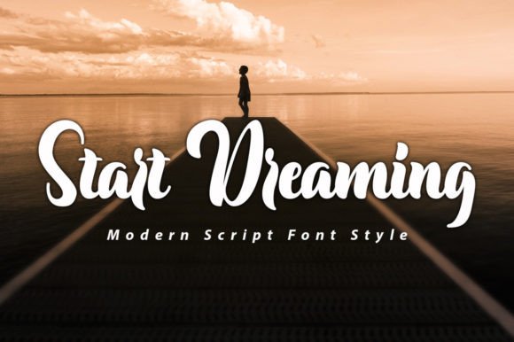Transform Your Brand with Start Dreaming Font