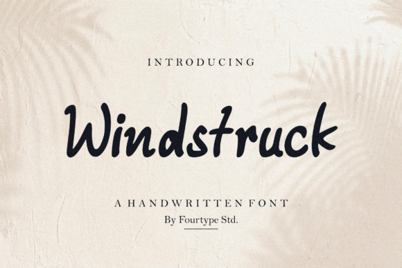 Windstruck: A Breath of Fresh Air in Script Fonts