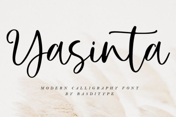 Yasinta: A Handwritten Font for Elegant Web Design